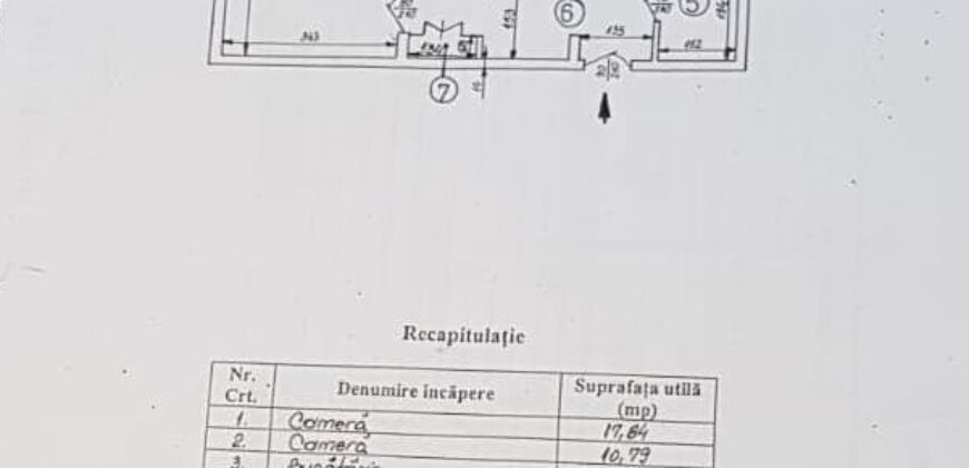 Dristor – Ramnicu Sarat, 2 camere decomandate, centrala proprie, etaj 2/4